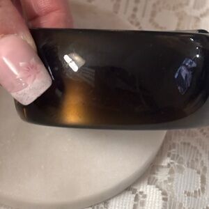 Irridescent Brown Bangle Bracelet